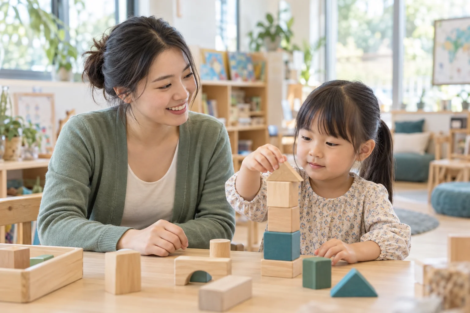 幼儿教育中的游戏与学习场景